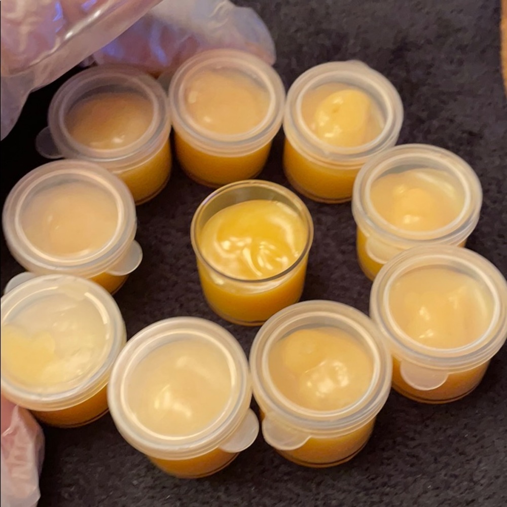 Sunset kiss lip balm and scrub